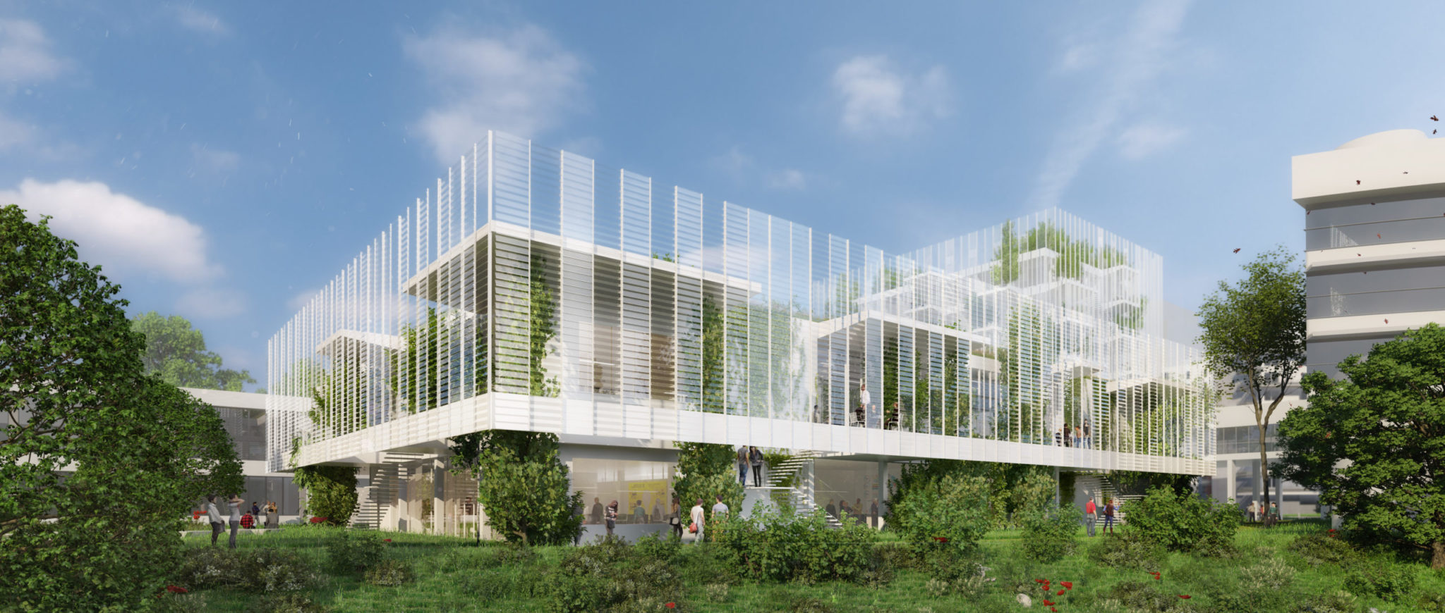 ESSEC 2020 Business School Campus - Architecturestudio